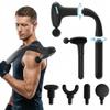 Binxalin Massage Gun Deep Tissue with Extension Handle Professional Percussion 3-in-1 Detachable Back Massager for Pain Relief,Muscle Relief Massager for Shoulder Back Thigh Waist&Neck (Dark Black) view 1