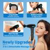 Binxalin Massage Gun Deep Tissue with Extension Handle Professional Percussion 3-in-1 Detachable Back Massager for Pain Relief,Muscle Relief Massager for Shoulder Back Thigh Waist&Neck (Dark Black) view 2