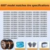 2PCSTire Socks for Snow for Jeep Compass 2022-2025, Emergency Winter Driving Traction Aid for Cars,Reusable Grip for Ice & Snow,6007 view 2