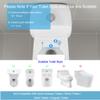 Toilet Handles for Seniors, Toilet seat Safety Frames & Rails Assist for Elderly sit to Stand, Toilet Handicap Rails with arms Toilet Grab Bars for Seniors No Legs Easy Install view 4
