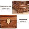 Buddha Statue Stand, Wall-Mounted Offering Table, Wooden Carved Temple Shelf for Guan Gong Guanyin Statues view 4