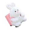 2-in-1 Car Tissue Holder & Trash Bin - Cute Plush Doll Design, Armrest Hanging Storage Box for Paper & Garbage, Perfect Car Organizer for Kids & Families view 3
