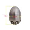 Tough Clog Pipe Cleaner - Valve-Equipped High-Pressure Stainless Steel Nozzle(1.5kg-SS-F1-R8-Cer-H) view 2