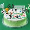 Ephlyn 23Pcs Soccer Cake Topper Decorations Soccer Ball Cupcake Topper Soccer Player Figure for Soccer Birthday Party Sport Party Football Theme Party Supplies view 4