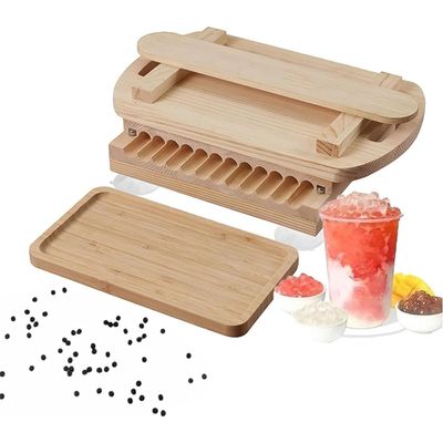 Manual Tapioca Pearl Maker Machine,Pearl Ball Making Machine,3-Size Adjustable Mold(15mm/19mm/22mm),for Bubble Tea Milk Tea Shop, Home Kitchen & Dessert Stores(15mm)
