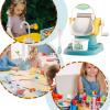 Ice Cream Maker Machine Soft Serve Maker, Manual Quick Results Treat | Easy To Use For Making Cream, Sorbet, And Other Desserts With Long-Lasting Cooling Perfect Smoothies, Efficient view 2