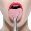 1 pc Stainless Steel Tongue Cleaners Wide-Head Tongue Cleaner Attractive and Professional view 2