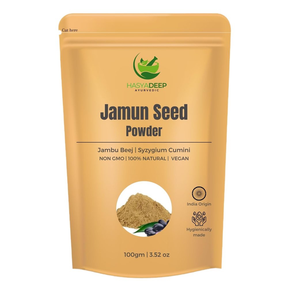 Hasyadeep Jamun Seed Powder (900gm/31.75oz)