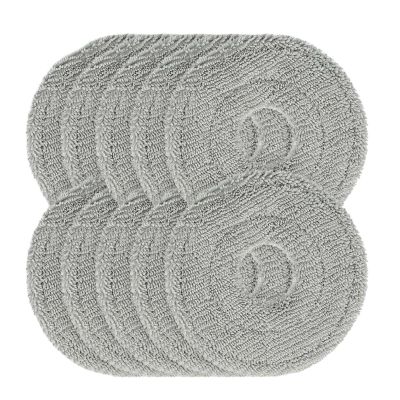 Wanghongqi Washable Mop Cloth, Compatible for Mova E30 Ultra, Robot Vacuum Cleaner Accessories Parts(10 pcs)