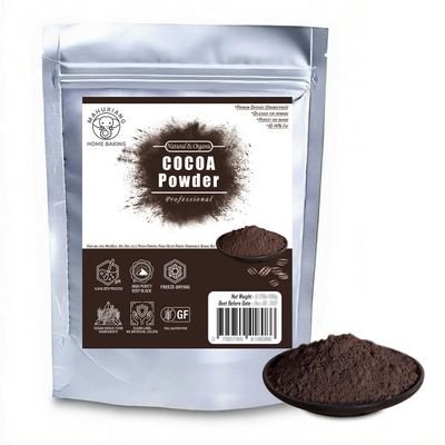 MAHUXIANG Dutch-Processed Organic Cocoa Powder, Rich Black for Baking, Drinks, Dark Hot Chocolate, Ice Cream, Brownies, Frosting, 10-14% Fat Content (1.76oz/0.11LB/50g)