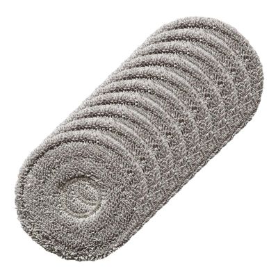 10/4PCS Washable Microfiber Mop Cloth Replacement Pads Mop Cloth KitCompatible For Extravis V5 Robot Vacuum Cleaner Spare Parts(10 PACK)
