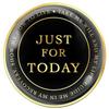 16 Year Skull Design NA Style Clean Time Chip Black Just for Today Medallion view 2