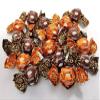 Premium Fine Italian Chocolate Truffles Gift Tins, 2 pk. Assorted truffle flavors: Milk, Dark, Hazelnut, and Caramel With Creamy Filling Gift for Christmas. view 2