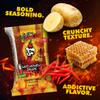 Blair's Hot Honey Sauce Potato Chips 1.75 Oz 10 Pack - Made with Original Death Sauce, Medium Heat view 4