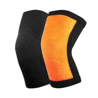 1 Pair Winter Warm Knee Pads For Women Men Old People Cold Leg Arthritis Kneepad Support For Running Protector(Black,XX-Large)