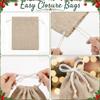 Noni Personalized Christmas Santa Sack, Custom Santa Sack with Face & Name for Boy Girl, Xmas Sacks For Family Dad Mom Son Daughter Friend, Christmas Gift Bag Drawstring Style 4 view 3