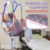 EZHOISLING 500lbs Mesh Full Body Sling for Lift - Patient Transfer Sling with Wide Pads for Elderly & Disabled,Compatible and Multi-Scene Transfer (Large) view 4