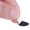 3 Pairs Black Eyeglasses Nose Pads, Stick On 3.5 mm Thickness Adhesive,Soft Silicone Comfort Anti Slip Flexible Nose Pieces for Glasses Sunglasses Reading Glasses Replacement Part Kits view 3