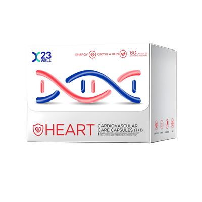 23 WELL Heart CARDIOVASCUIAR Care Capsules(1+1) 60 carecapsules