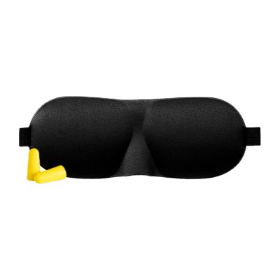 3D Sleep Eye M-Asks, Blackout Design, 23x9cm, Blackout Night Blindfold, Nap Sleep M-Asks, Comfortable Fit, for Home, Travel, Yoga, Naps