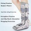 UYCVT Inflatable Walking Boot, Unisex Night Splint Foot, Orthosis Leg Brace Support for Treating Plantar Fasciitis and Ligament Strain and Tear,Right One Size-Right One Size view 3
