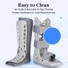 UYCVT Inflatable Walking Boot, Sleeping Drop Foot Support, Plantar Fasciitis Night Splint for Ankle Or Foot Sprained Injuries Fracture Boot,A Right,L-A Left-Medium view 4