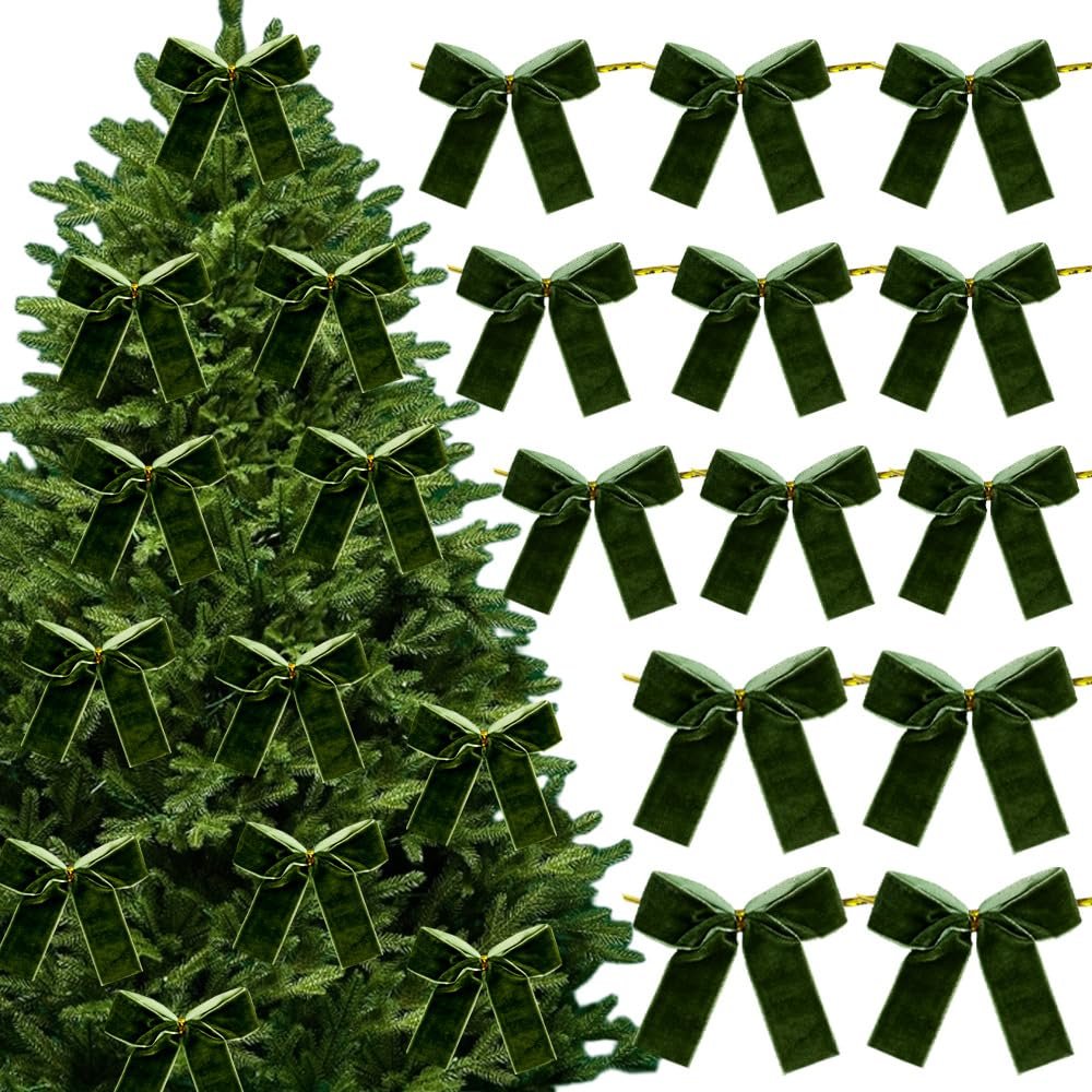 12 Silk Velvet Ribbon Decorative Flower Garlands, Christmas Tree vases, Invitation Cards, Gift Straps, Butterflies