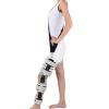 UYCVT Hinged Knee Brace, Adjustable Breathable Medical Orthopedic Support Stabilizer, Telescoping Hinged Knee Brace with Drop Lock Feature-A-One Size view 1