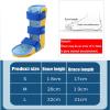 UYCVT Kids Ankle Foot Orthosis Children's Drop Foot Brace Night Splint for Foot Stabilizer, Injured Foot,Left,L-Left+Right-Large view 2