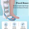 UYCVT Sleeping Drop Foot Support, Plantar Fasciitis Night Splint, Ankle Stabilizer Brace, Unisex Night Splint Foot for Bone Fixation in Case of Fracture,1 Pair,M-Right-Large view 2