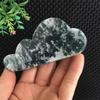 117g Moss Agate Cloud Shaped Slab Natural Crystal Wisp for Healing, Calm & Boho Home Decor view 2