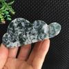 117g Moss Agate Cloud Shaped Slab Natural Crystal Wisp for Healing, Calm & Boho Home Decor view 4