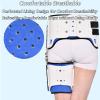 UYCVT Abduction Hip Brace Hip Stabilizer Brace Joint Protection Fixation Device Hip Orthosis Support Brace for Joint Sciatica Pain Relief,A Left-B Left view 3