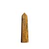 Multicolor Crystal Towers - Natural Healing Crystal Point Obelisk for Reiki Healing and Crystal Grid(Golden Silk Jade,8-10cm) view 1