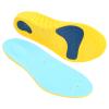 2Pair Foot Support Soft Insoles, Breathable Elastic Shoe Pads, Running Shoe Inserts with Negative Ion Far Infrared, PU FoamBK ClothSoft Gel for Men Women Adults Students (M) view 1