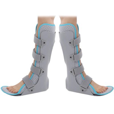 UYCVT Ankle Support Brace, Padded Drop Foot Brace, Ankle Foot Orthosis, Foot Fracture Support Brace for Ankle Sprain Fracture Fixation Brace,1 Pair,M