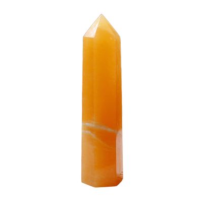 Multicolor Crystal Towers - Natural Healing Crystal Point Obelisk for Reiki Healing and Crystal Grid(Golden Cave Stone,6-7CM)