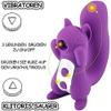 10 Mode Silent Powerful Massage Device, Handheld Electric Massage Tool, Suitable for Women's Exercise Foot Massage Relaxation, Bullet Massage Tool, Used for Foot Massage Relaxation view 3