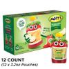 Mott's No Sugar Added Applesauce, Made from Real Fruit, No Artificial Flavors, 3.2 Oz Clear Pouches, 12 Pack view 2