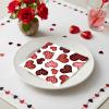 100 Pack Valentines Day Paper Napkins Red Love Heart Disposable Napkins for Valentine Anniversary Birthday Party Wedding Supplies view 4