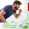 200 Tubes Travel Size Toothpaste in Bulk, Mini Small Toothpaste Mint Flavor Toothpastes for Guests Homeless Hotel Charity Toiletries Camping, 0.35oz/10g view 3