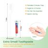 200 Tubes Travel Size Toothpaste in Bulk, Mini Small Toothpaste Mint Flavor Toothpastes for Guests Homeless Hotel Charity Toiletries Camping, 0.35oz/10g view 4