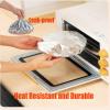 Pop-Up Tin Foil Food Insulation Cover, Reusable Aluminum Foil Food Covers, Easy to Clean, Sturdy, for Kitchen Bowls, Pots, Containers (30pcs) view 3