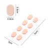 40 Pairs Eye Glasses Nose Pads Non Slip,Latex Foam Nose Pads Grips for Glasses Sunglasses Anti Slip (Skin Tone-B) view 2