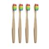 Dioche Soft Remove Surface Comfortable Grasp, Bamboo Toothbrush Set for Children with Soft (11) view 1