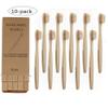 Dioche Soft Remove Surface Comfortable Grasp, Bamboo Toothbrush Set for Children with Soft (2) view 2