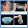 100 Transparent Pedicure Liners 13.8 x 19.7 Inches Disposable Unbreakable Pedi Liners Disposable Fits Most Tub and Pedicure Foot Spa Home Use view 3