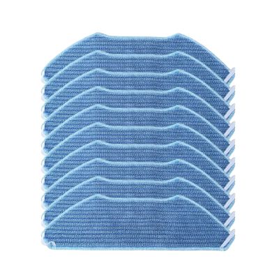 10PCS Washable Reusable Microfiber Mop Cloth,Compatible For Lefant, M1/M2/M2 Pro/M2S/U180 And,Compatible For Okp, K8 Robot Vacuum Home Parts