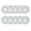 Robot Vacuum Cleaner Microfibre Wet Mop Pads Pack Of 10/12 Wipes Spare PartsCompatible For DreameL10S Ultra/L10 Ultra X10 Mop Cloth(10pcs) view 1