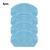 10 Pcs Mop Cloth, Compatible For ZCWA, BR150/BR151, Robot Vacuum Cleaner Dry And Wet Usage Mop Cloths Pad Floor Clean view 2